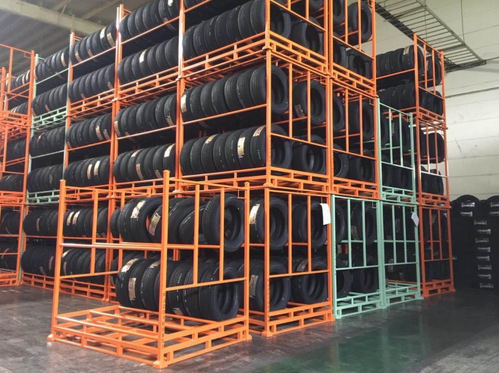 轮胎周转架：物流与生产场景的高效载体